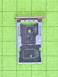 Держатель SIM карты Nomi i5050 EVO Z, золотистый Оригинал